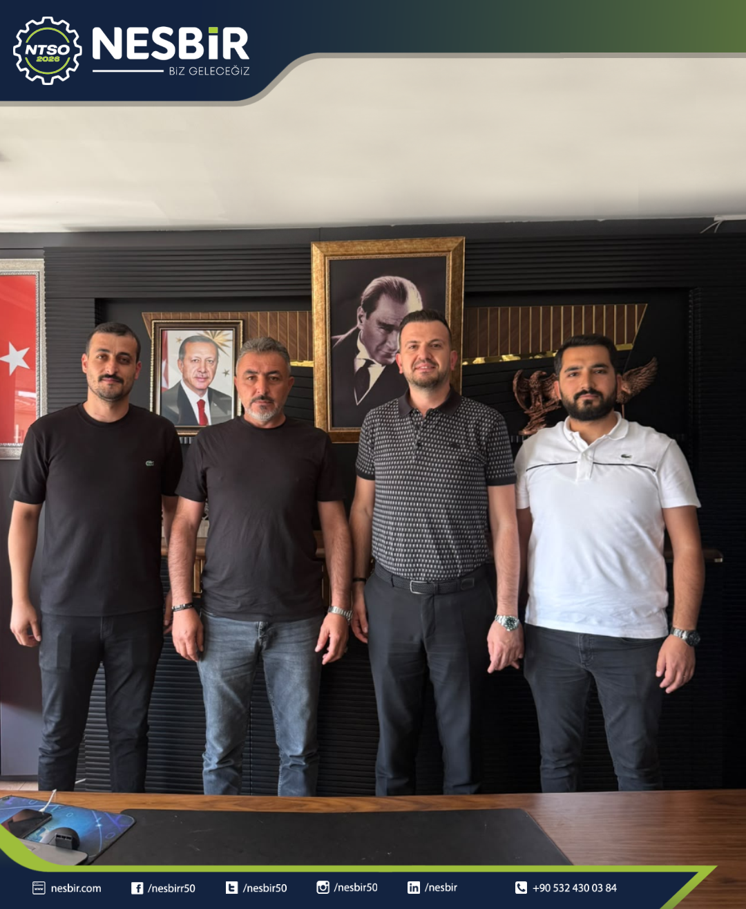 NTSO Başkan Adayı Mustafa ERTAŞ’tan Gülşehir’de İstişare Ziyareti