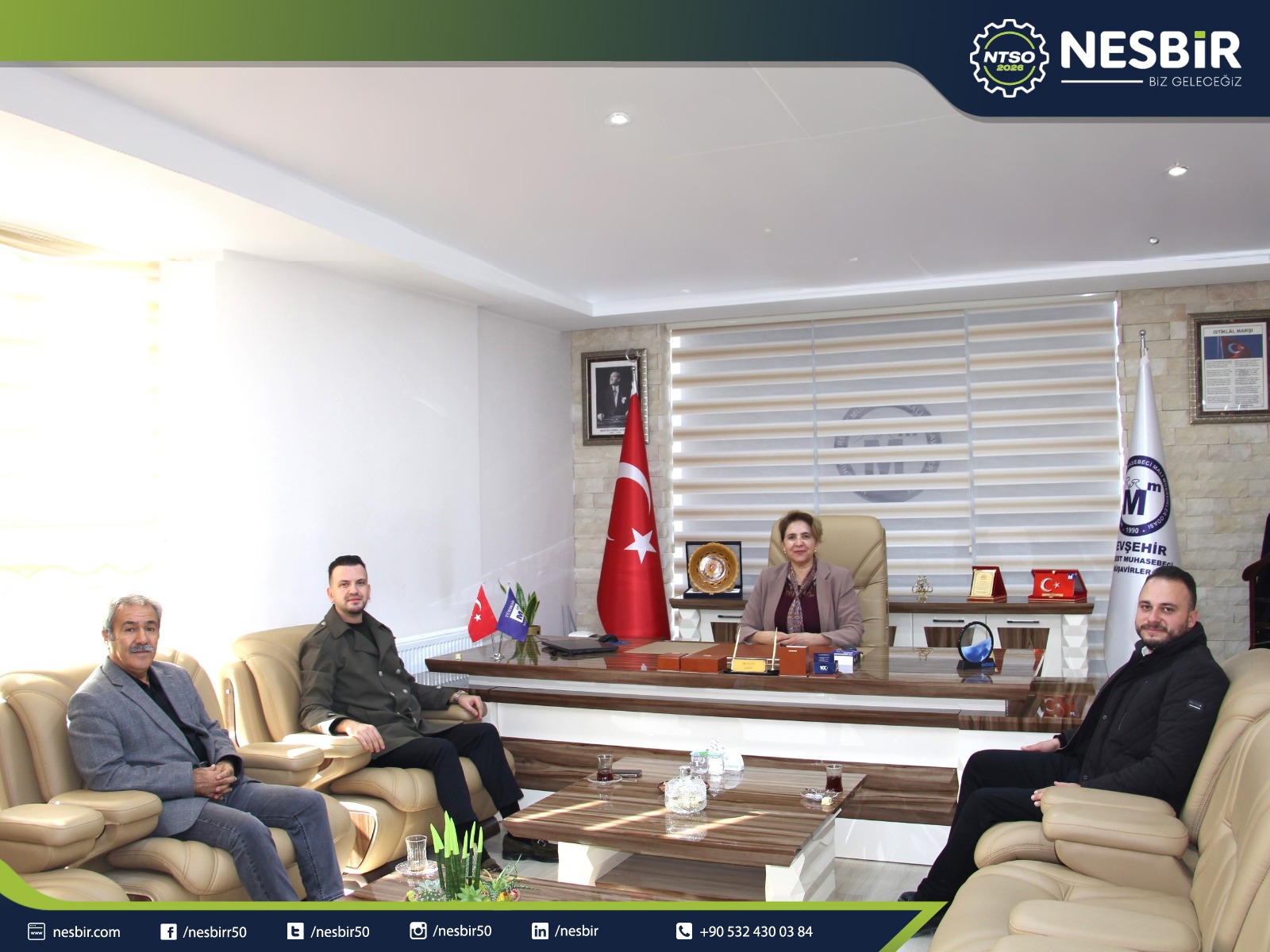 NESBİR Saha Ziyaretleri Kapsamında SMMMO’yu Ziyaret Etti