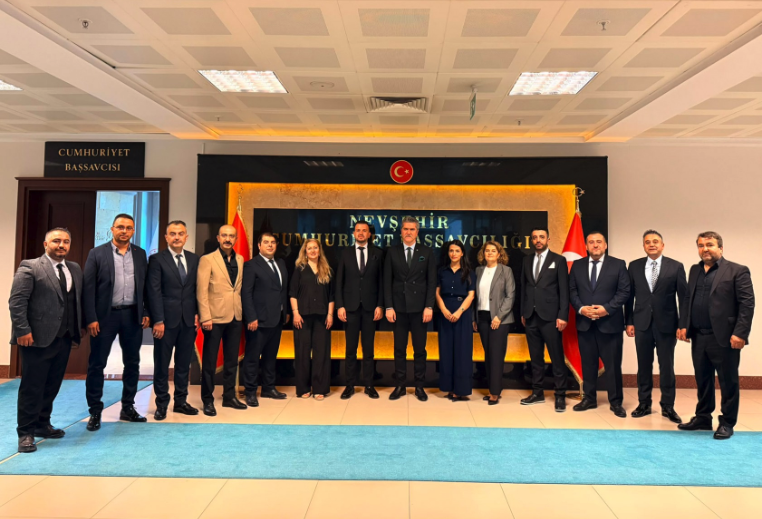 Mustafa Ertaş’tan Nevşehir Cumhuriyet Başsavcılığı görevine atanan Sayın Adem Çalış’a Ziyaret